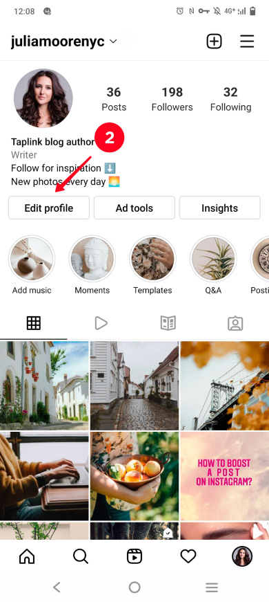 How to add a VSCO link to your Instagram bio