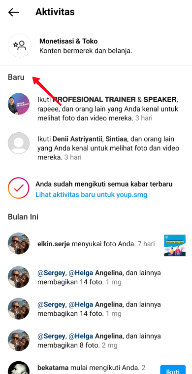 Cara Mematikan Notifikasi Instagram Semua Atau Sebagian